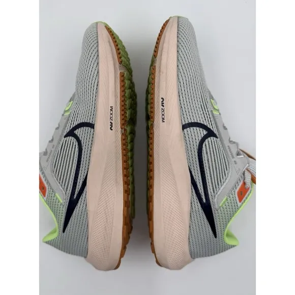 Nike Zoom Pegasus 40 DV3854-006 Women SZ 8.5 Running Shoes Photon Dust/Obsidian