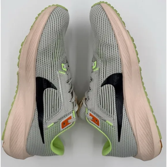 Nike Zoom Pegasus 40 DV3854-006 Women SZ 8.5 Running Shoes Photon Dust/Obsidian