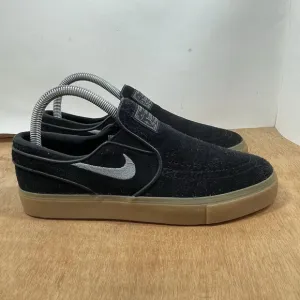 Nike Zoom Stefan Janoski Slip On Men Size 6 Black White Sneaker 833564-001