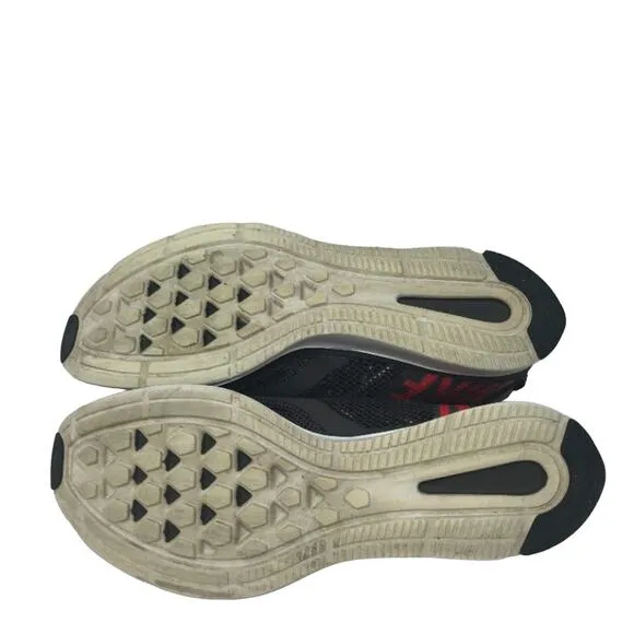 Nike Zoom Strike Running Shoes Grey Red Mens 12