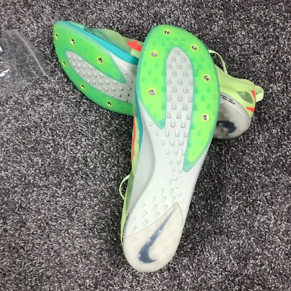 Nike Zoom Victory XC 5 Mens Running Shoes Volt Turquoise Size 13 AJ0847-401