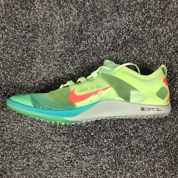 Nike Zoom Victory XC 5 Mens Running Shoes Volt Turquoise Size 13 AJ0847-401