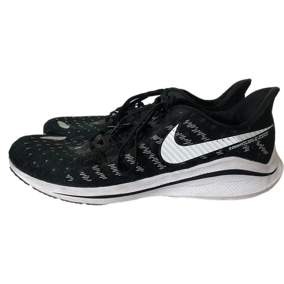 Nike Zoom Vomero 14 Black/White CK1969-001 Running Shoes Mens Size 15