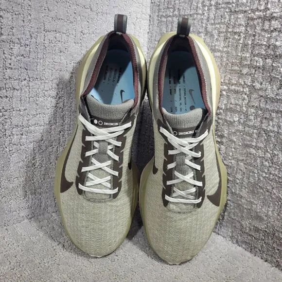 Nike Zoom X Invincible 3 Men's Size 14 US Dark Stucco Running Shoes FZ3654-053