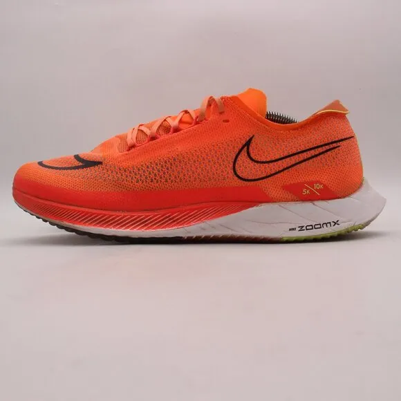 Nike ZoomX Streakfly Men's Size 12 Orange Running Shoes Sneakers DJ6566-800