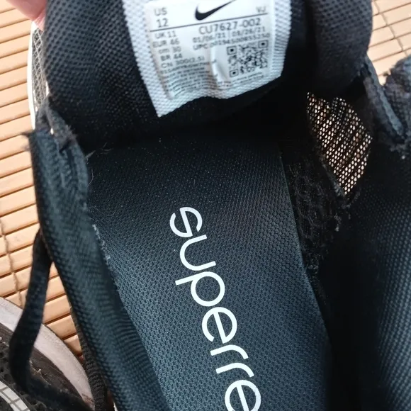 Nike ZoomX Superrep Surge Running Shoes Black White CU7627-002 Men's sz 12.  25.