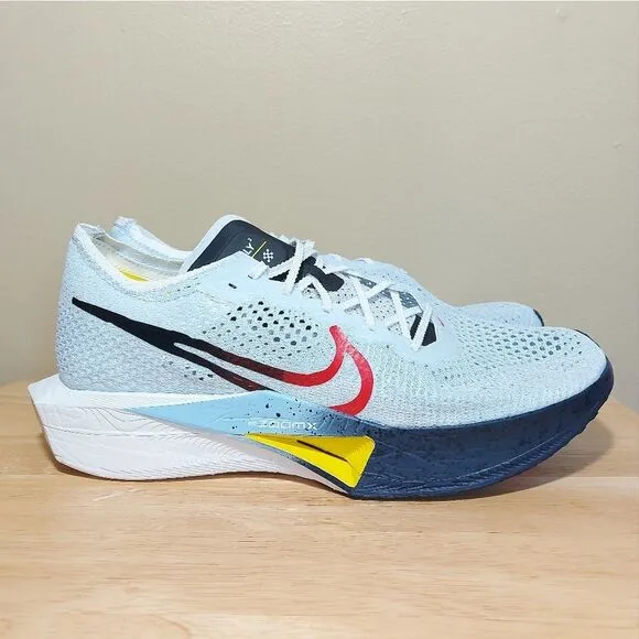 Nike ZoomX Vaporfly Next% 3 Running Shoes Blue White HJ9079-100 Men's Size 12