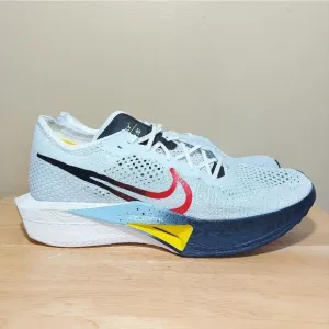 Nike ZoomX Vaporfly Next% 3 Running Shoes Blue White HJ9079-100 Men's Size 12