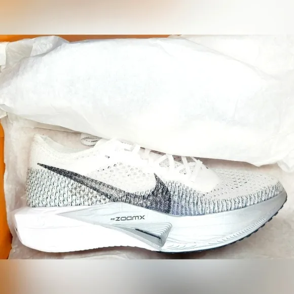 Nike ZoomX Vaporfly Next% 3 Running Shoes White DV4129-100 Men's Sz 6.5 NIB