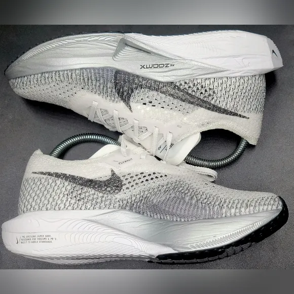 Nike ZoomX Vaporfly Next% 3 Running Shoes White DV4129-100 Men's Sz 6.5 NIB