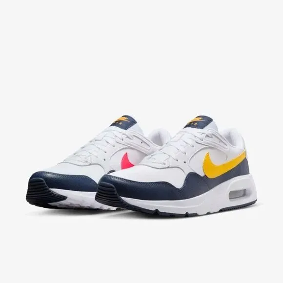 Nike Air Max SC HF4857-100 Sneakers Men's 10.5 White Blue Running Shoes TF2897