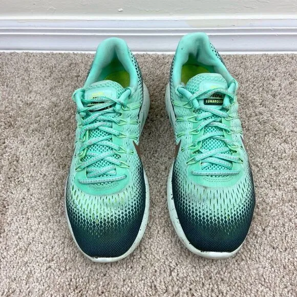 Nike Lunarglide 8 H2O Repel Running Shoes - Green Glow
