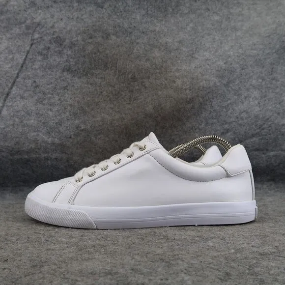 Nine West Shoes Womens 9 Sneakers Layna Lifestyle Casual Classic Lace Up White