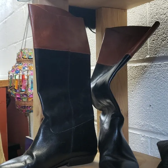 Nine West Two Tone knee High Boots
