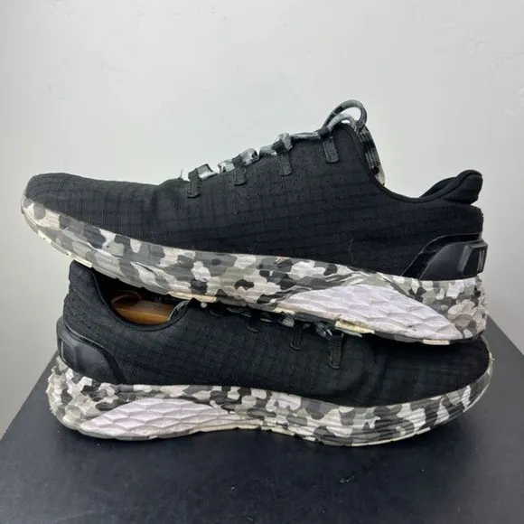 Nobull Black and wild granite ripstop runner sneakers unisex shoes W- 9 M-7.5