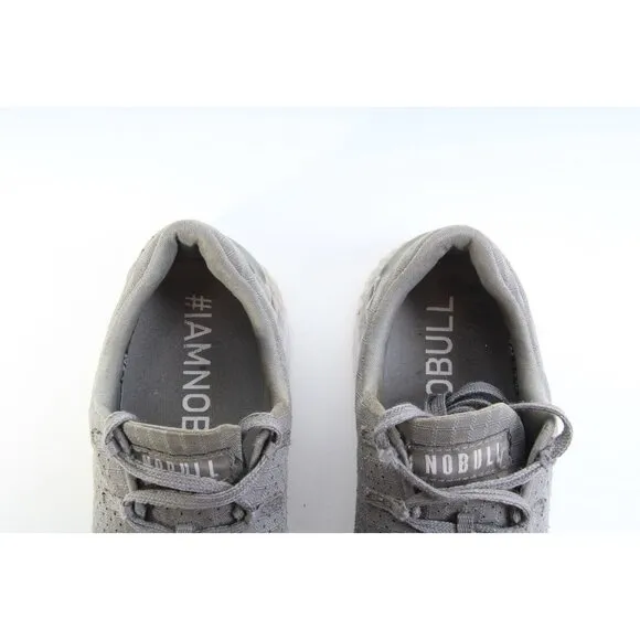 Nobull Ripstop Sneakers Shoes Lace Up Gray Womens No Bull Lace Up 7.5