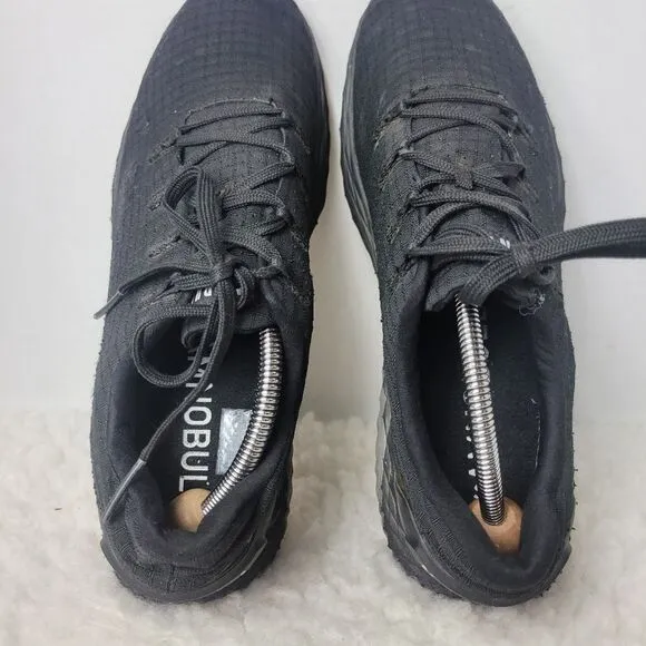 Nobull Ripstop Unisex Shoes Size  M 11 W 12  Runner Black Gum Running Shoes