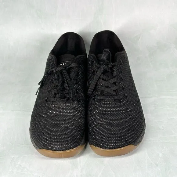 NoBull Shoes Mens Size 8 Black Outwork Gum Sole W9.5 Trainers Running Lifting