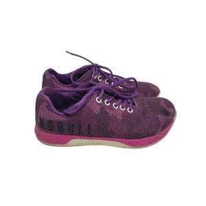 Nobull size W6.5 M5 Purple Pink Camo Athletic‎ Workout Trainers Shoes UNISEX