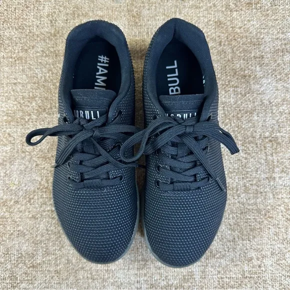 NOBULL Superfabric Trainer Black Gum Sneakers Unisex M (4) W (5.5)