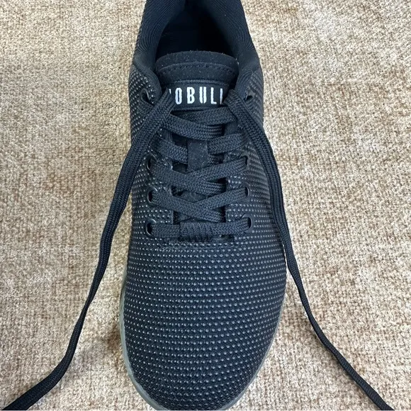 NOBULL Superfabric Trainer Black Gum Sneakers Unisex M (4) W (5.5)