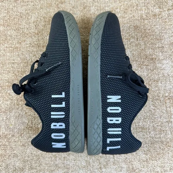 NOBULL Superfabric Trainer Black Gum Sneakers Unisex M (4) W (5.5)