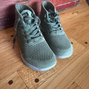 NoBull Unisex Blue Suede Mid Trainer Mens Size 9 (Women’s Size 10.5)