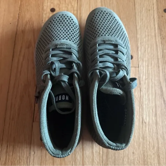 NoBull Unisex Blue Suede Mid Trainer Mens Size 9 (Women’s Size 10.5)