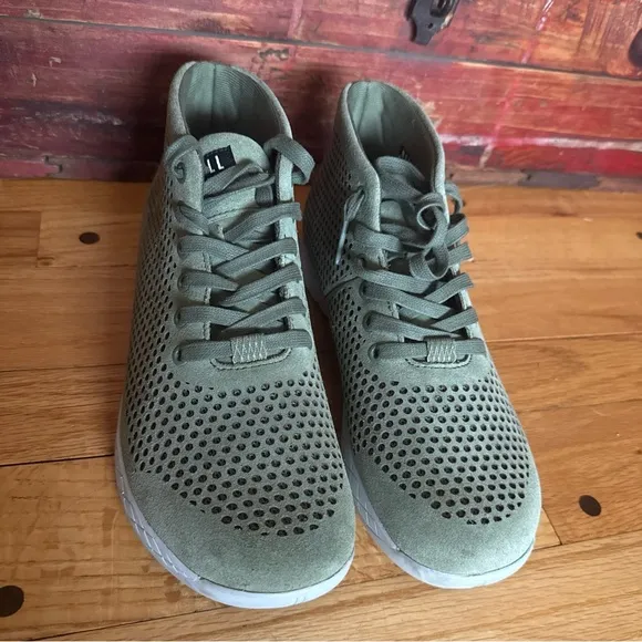NoBull Unisex Blue Suede Mid Trainer Mens Size 9 (Women’s Size 10.5)