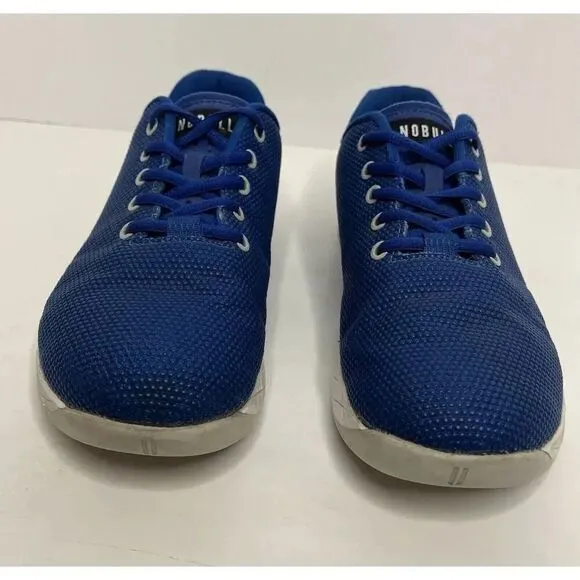 Nobull Unisex Gum Court Trainer Blue Athletic Gym Training Sneakers M 9 / W 10.5