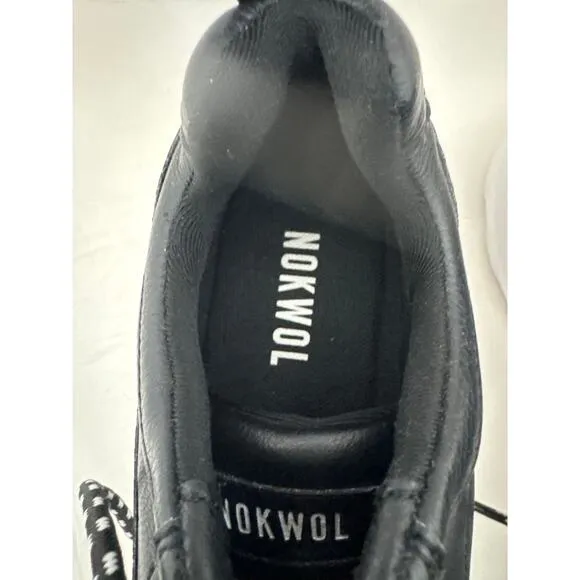 Nokwol Poppy Black Sneakers size 7.5 Women