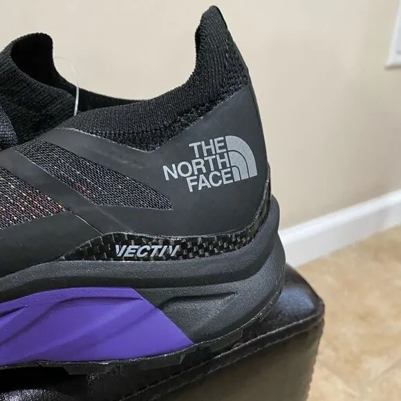 North Face women’s Black Purple Vectiv Running sneakers Shoes Matryx Size 7