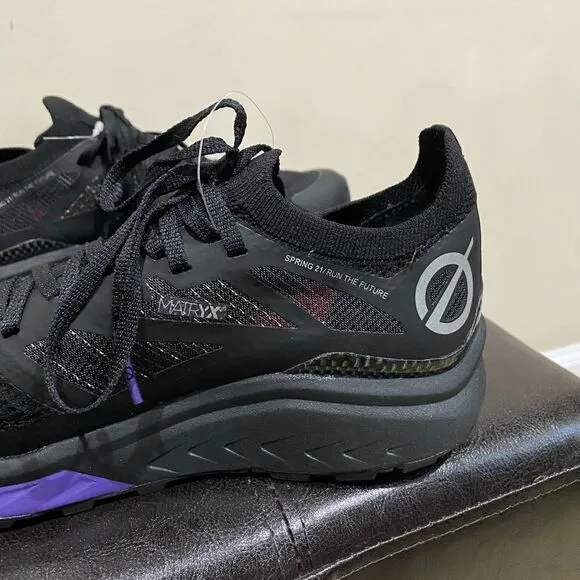 North Face women’s Black Purple Vectiv Running sneakers Shoes Matryx Size 7