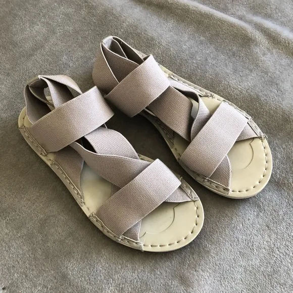 Nosox Gray sandals size 38