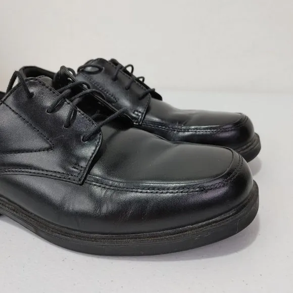 Nunn Bush Black Leather Slip Resistant  Shoes Men's Size 9 M