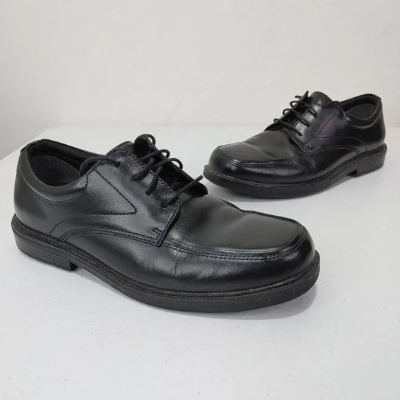 Nunn Bush Black Leather Slip Resistant  Shoes Men's Size 9 M