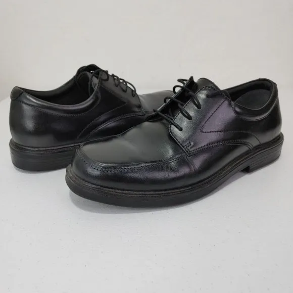 Nunn Bush Black Leather Slip Resistant  Shoes Men's Size 9 M