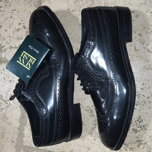 Nunn Bush Dress Flex Tie Men’s Dress Shoe's  Size 10.5 W MEN'S