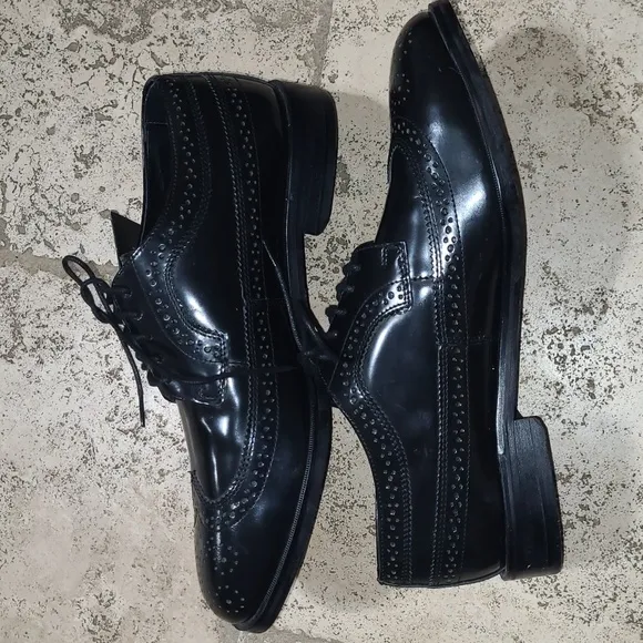 Nunn Bush Dress Flex Tie Men’s Dress Shoe's  Size 10.5 W MEN'S