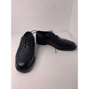 Nunn Bush Men's Black Wingtip Dress Shoes Size 9.5‎ M EUC