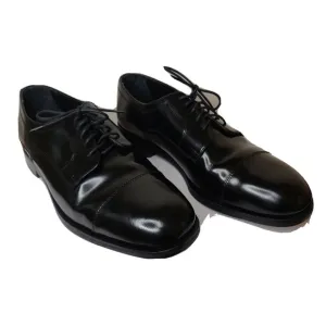 Nunn Bush Men's Dress Shoes Black Leather Size 10.5 Lace Up Oxford.