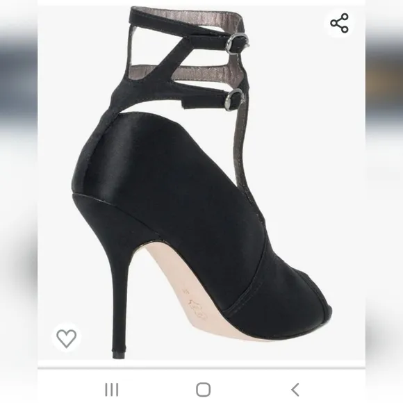 NWB! Leon Max Pika Satin Heels 6