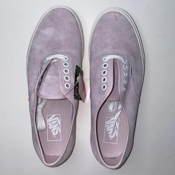 NWB Vans Authentic Pig Suede Orchid Ice Sneakers