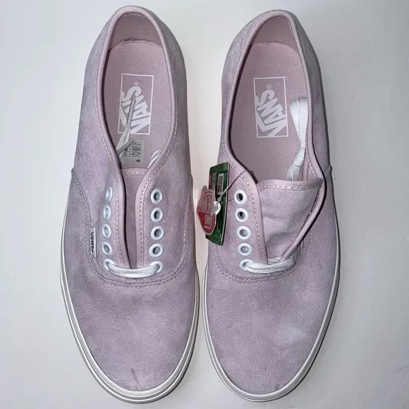 NWB Vans Authentic Pig Suede Orchid Ice Sneakers