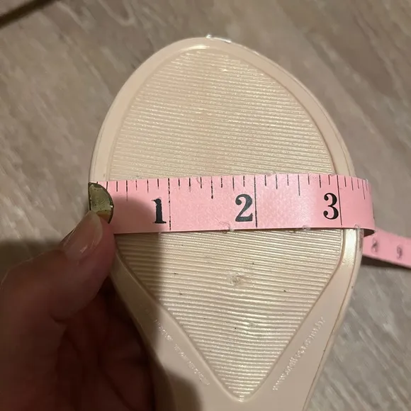 NWD Melissa Cream Ribbon Tie Heels