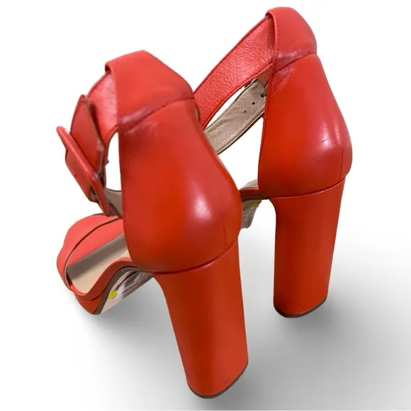 NWOB $118 Antonio MelaniCaci Leather Ankle Wrap Dress Sandals