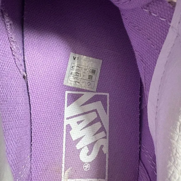 NWOB Vans Old Skool Stacked Shoes Wavy Daze Purple Unisex Mens 6 And Womens 7.5