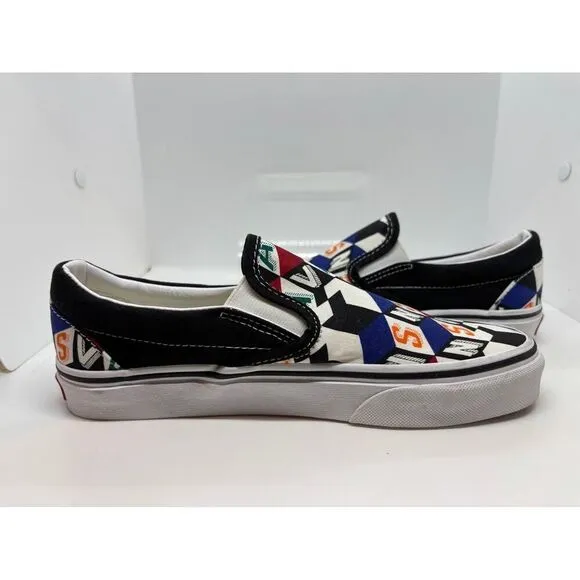 NWOB VANS Slip-On Sneakers Checker Cube Multicolor Checkerboard M 5 W 6.5 Unisex