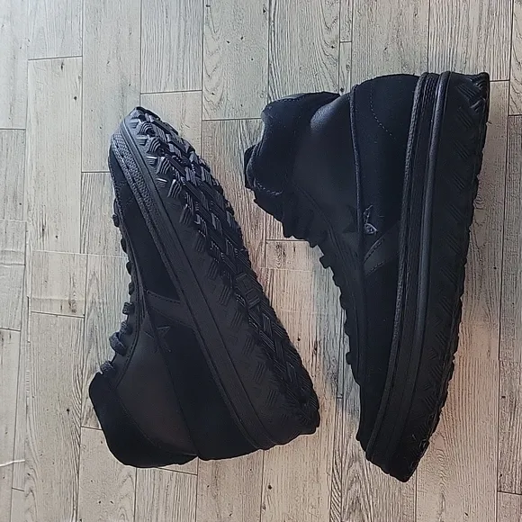 NWOT Converse Pro Leather‎ X2 High Black Ice Triple Black Sneakers Mens 5