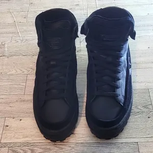 NWOT Converse Pro Leather‎ X2 High Black Ice Triple Black Sneakers Mens 5